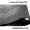 Siyah PPT PET Ticari Giriş Paspasları 180x1800cm Su Tutan Paspaslar